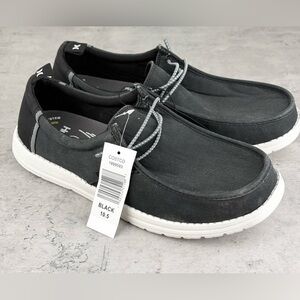 Hurley Laguna Men's Casual Slip on Shoes Black Size 10.5 New Without Box